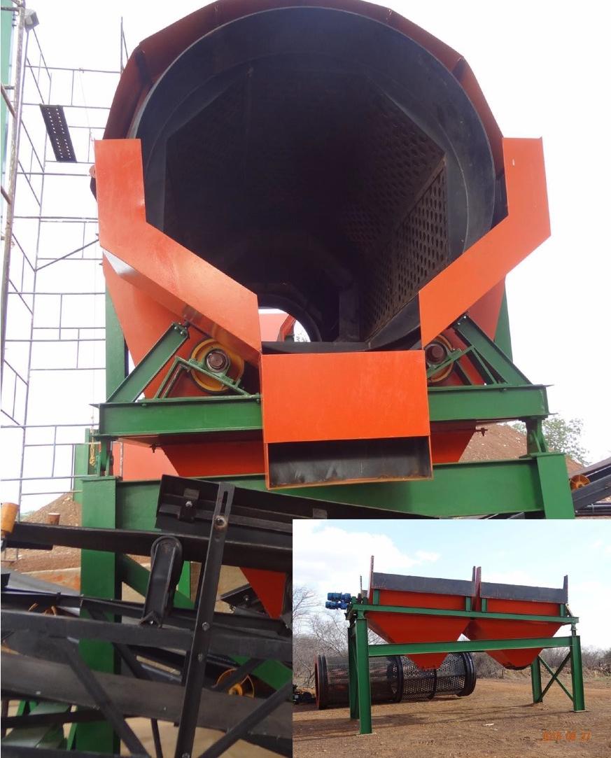 Rotating sieve